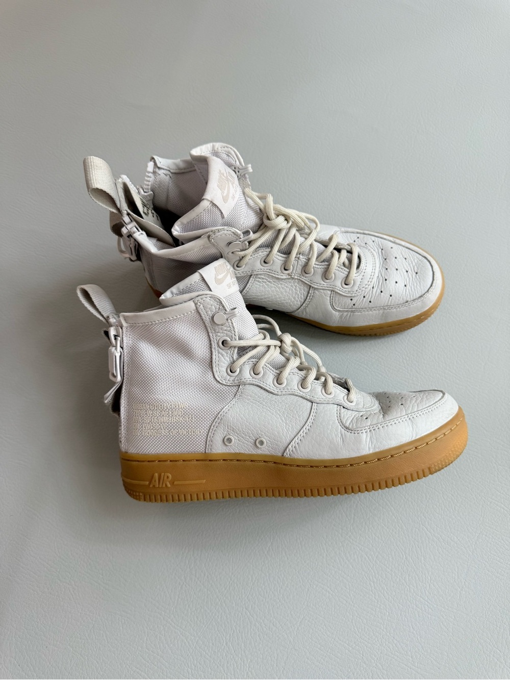 Nike Air Force 1 SF Mid Women's Shoes Vast Grey AA3966-005 Size 8 US, 39 Euro